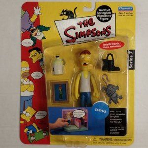The Simpsons Cletus Intelli - Tronic Figure Series 7 nwot